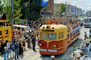 День трамвая на пр.Черняховского